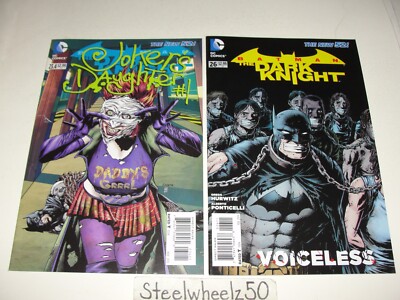 Batman The Dark Knight #23.4 The Joker's Daughter & 26 Comic Lot DC 2013 Nocenti