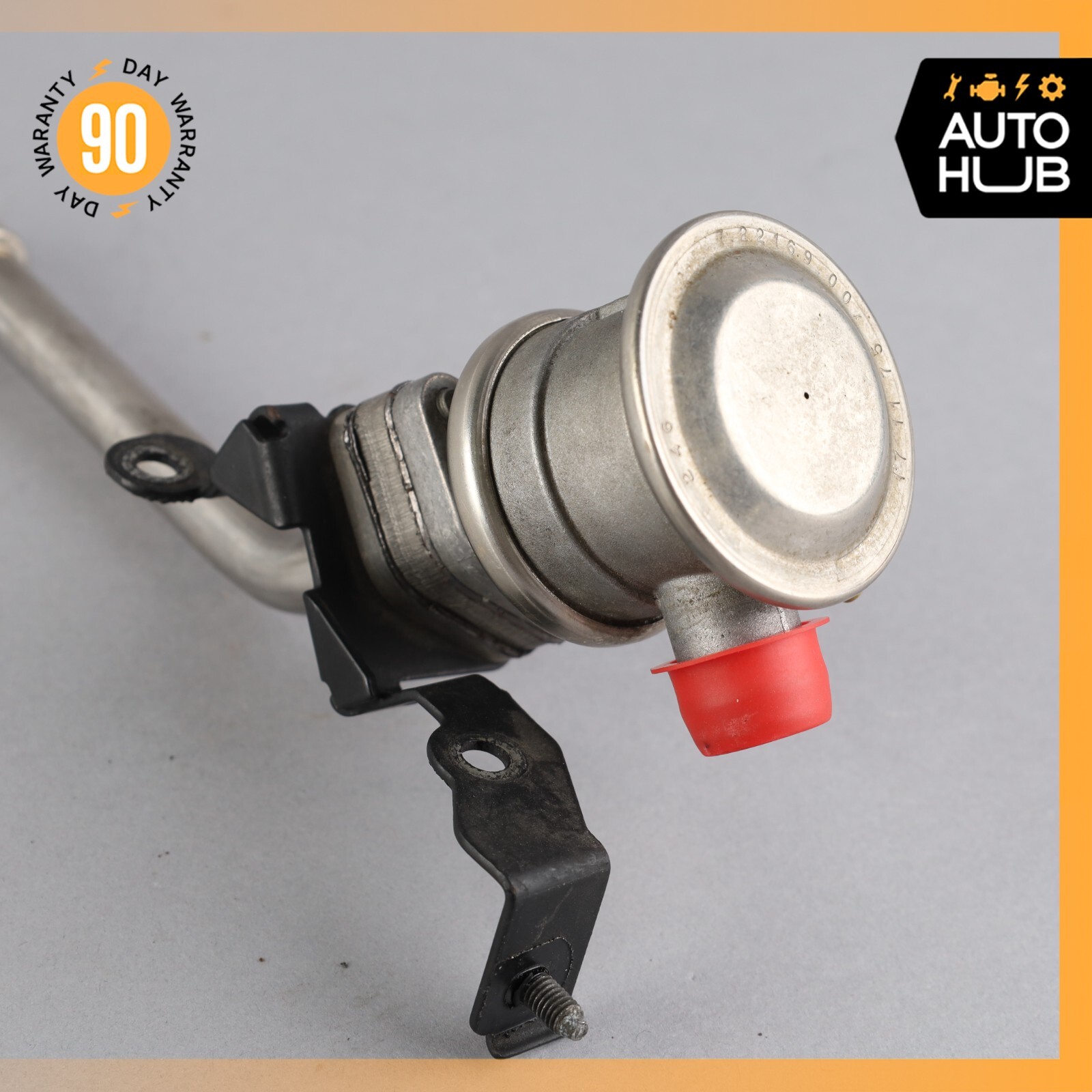 04-19 Maserati GranTurismo M145 Left Air Pump Check Valve EGR w/ Line OEM