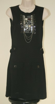 embellished jumper dress