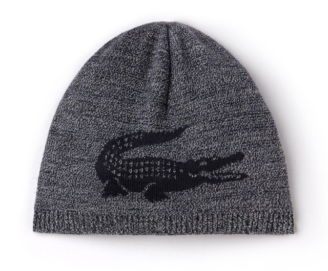 lacoste wool beanie