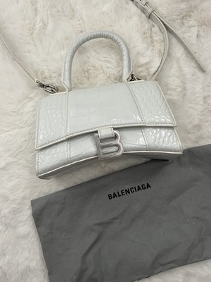 balenciaga hourglass bag used