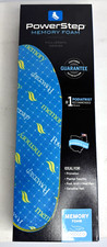 Powerstep Memory Foam Comfort Insoles Size: F - M9-9.5 / W11-11.5