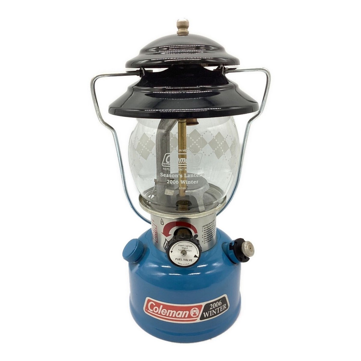 インポート・海外人気ブランド COLEMAN Season in made item unused 200BA65J 2006 Lantern ホワイトガソリンランタン