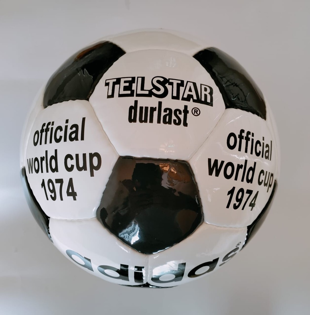 ヒストリカルマッチボール　5号球　1974年　ドイツ　W杯 adidas telstar 1974 FIFA wolrd cup 1974 Germany match ball size 5