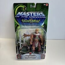 Masters of the Universe vs Snakemen MOTU 200X Snake Hunter He-Man 2003 Sealed