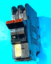  FPE -NC250-Slim  50 A-  2 Pole Federal Pacific / American 50A,240V  RED