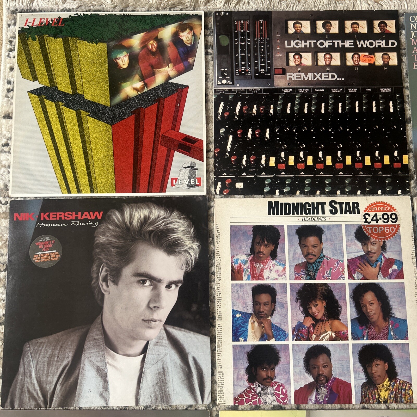 Vinyl Records Albums LPs Bargain Box Rock Pop Dance & Soul Compilations