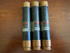  LOT of 3 FRS-R-50 BUSSMANN Fuse Time Delay Fusetron 50 A, 600V AC FRSR50 RK5