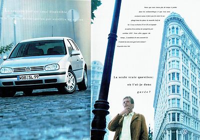 WERBUNG WERBUNG 126 1998 LA GOLF V5 (2P) VOLKSWAGEN VW