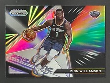 2021-22 PANINI PRIZM ZION WILLIAMSON #5 PRIZMATIC SILVER 