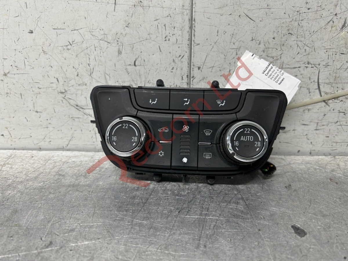 2011-2018 Vauxhall Zafira Digital Climate Control Panel for precise temperature management