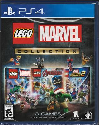 Lego Marvel Collection PS4 (Brand New Factory Sealed US Version) PlayStation 4,P