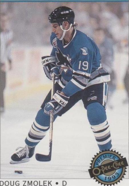 1992-93 O-Pee-Chee Premier - Doug Zmolek #18 - 1 of 1