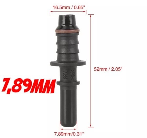 Raccord Droit Pour Durite De Gasoil - Diamètre 7.89mm, Neuf - Foto 6