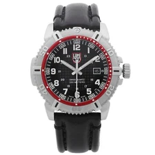 Luminox Modern Mariner 6250 Series Steel Black Dial Quartz Watch XS.6265