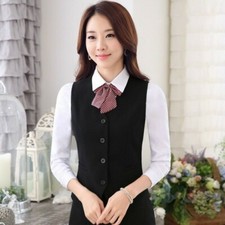 Gilet Senza Maniche Formale Da Lavoro Per Donne