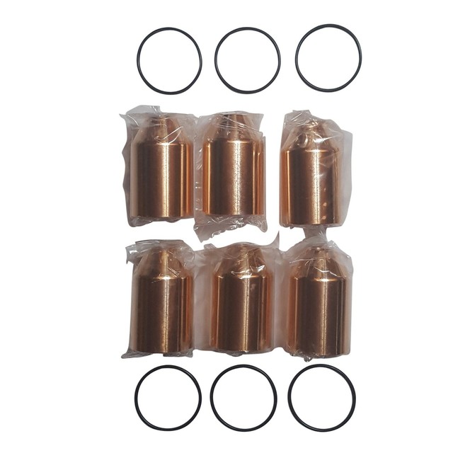 Cummins Injector Sleeve + O ring Qty 6 Each for NT855 / N14 / L10 Ref