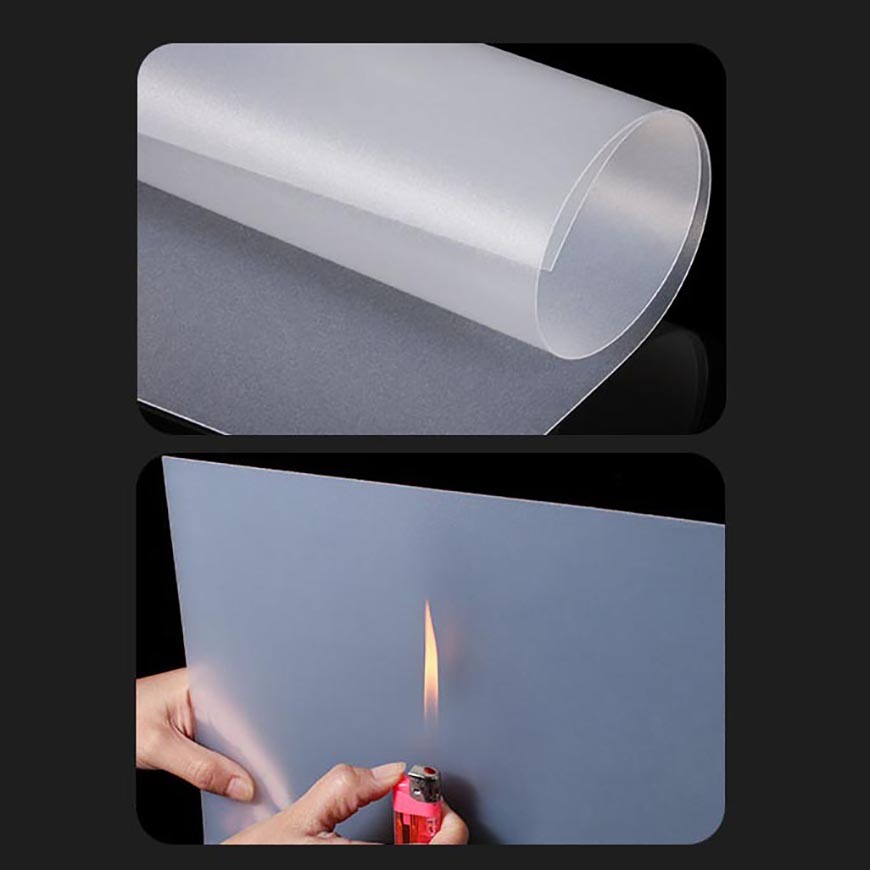 10 stuks A4 matte PP plastic platen 210×297mm polypropyleen panelen 0,3