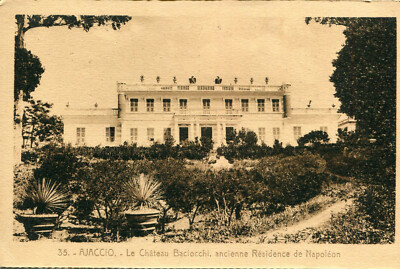 AJACCIO Château Baclocchi alte Residenz Napoleons PLUS eine Karte ANGEBOT