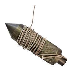 Vintage Brass PLUMB BOB WEIGHT with String 11 oz 4