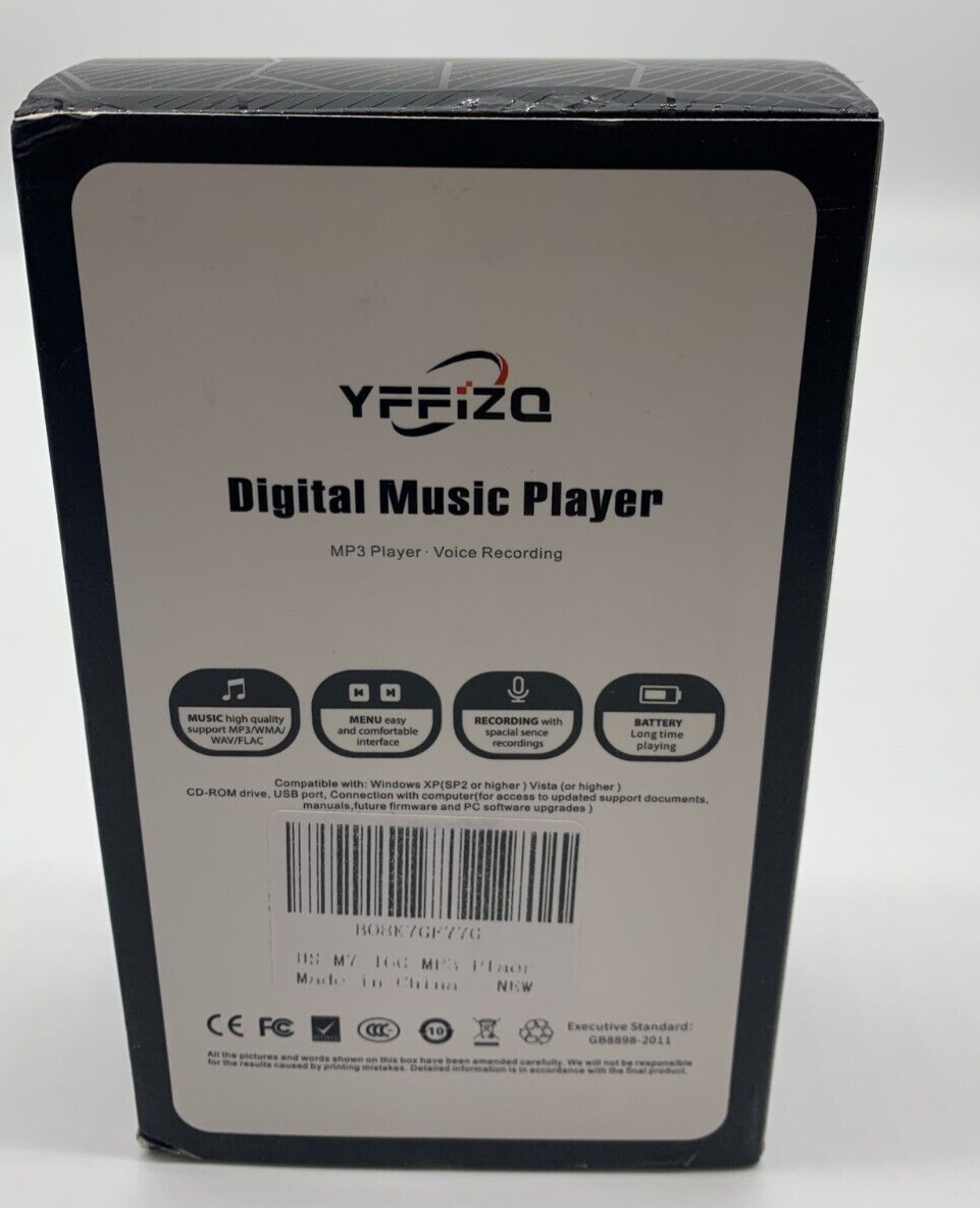 YFFIZQ 80GB MP3 Player with Bluetooth 5.12.8'' Full Touch Screen eBay