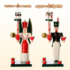 Schalling Glocken-Engel und Bergmann 40 cm Erzgebirge Seiffen vom Fachhändler