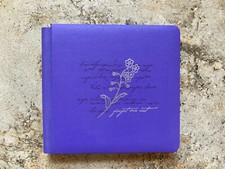 New Creative Memories 7" x 7" Album with Pages - Triumph Forget Me Not
