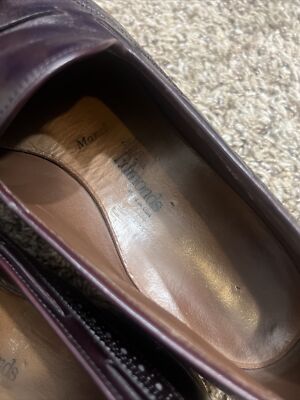 Allen Edmonds 'Manchester' Mens Dress Shoe Tasel Brown Slip On