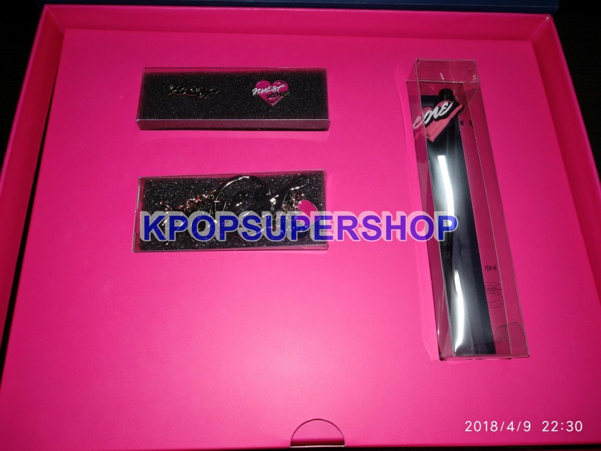 NU'EST 2nd LOVE Official Goods Fan Club Membership Kit Pouch