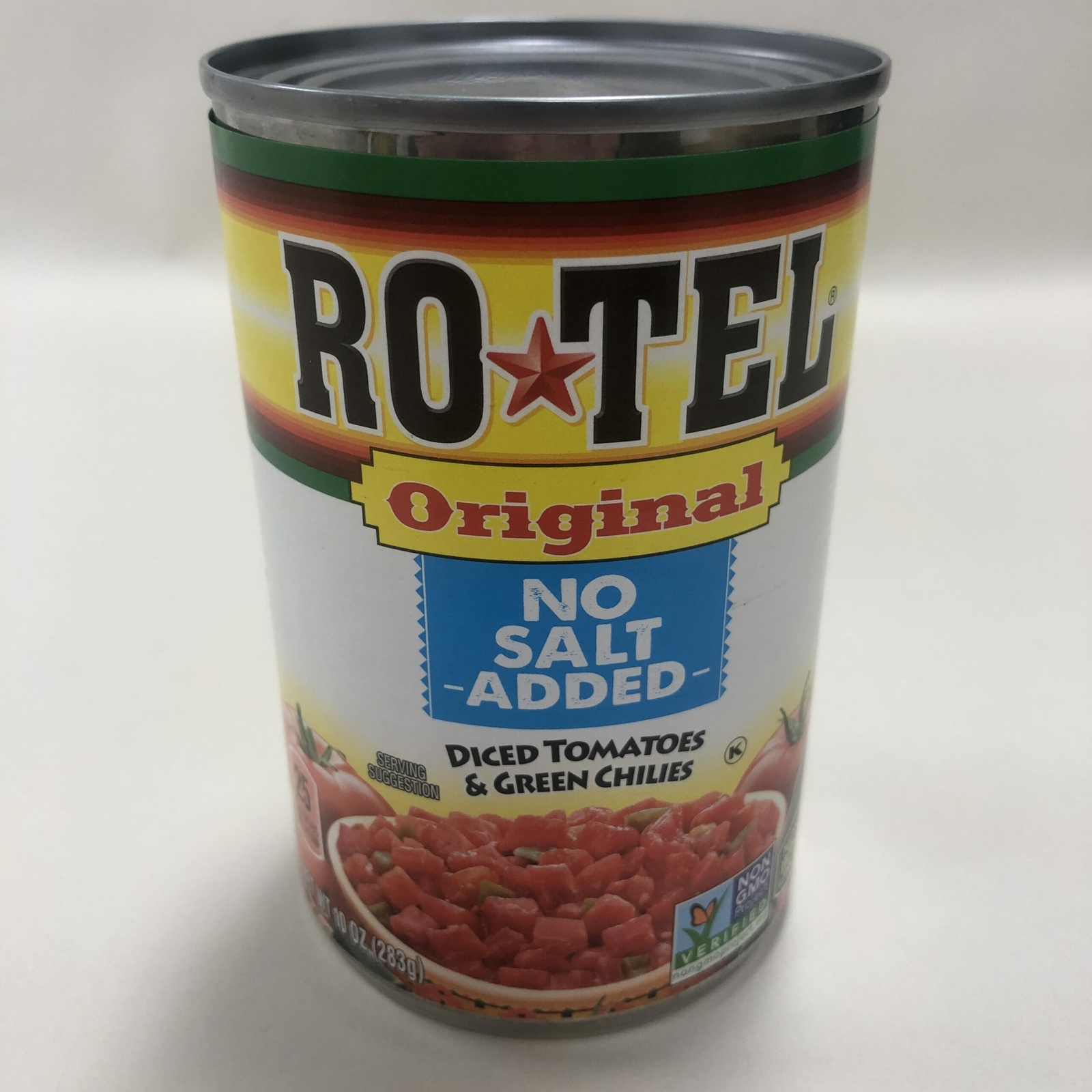 8 ROTEL Original No Salt Added Diced Tomatoes Green Chilies 10 oz Cans