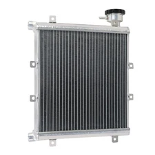 Aluminum Water to Air Heat Exchanger For Subaru Mazda Ford Toyota 12"H x11 3/4"W