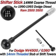 For Dodge Ram 2500 3500 Nv4500 G360 Shifter Stick 14mm Coarse Thread Nv4500-28e For Dodge Ram 2500 3500 Nv4500 G360 Shifter Stick 14mm Coarse Thread Nv4500-28e