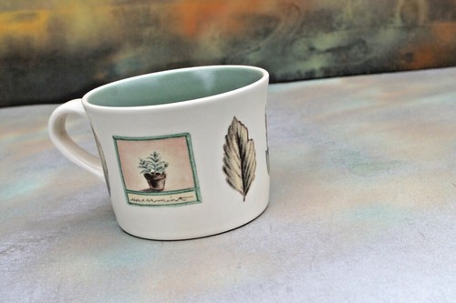 Taza de té de café Pfaltzgraff Botanical Naturewood, 8 oz. ¡ENVÍO GRATUITO! - Imagen 5 de 8