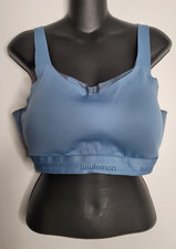 Lululemon Womens Sport Bra 36C Blue Wireless ...
