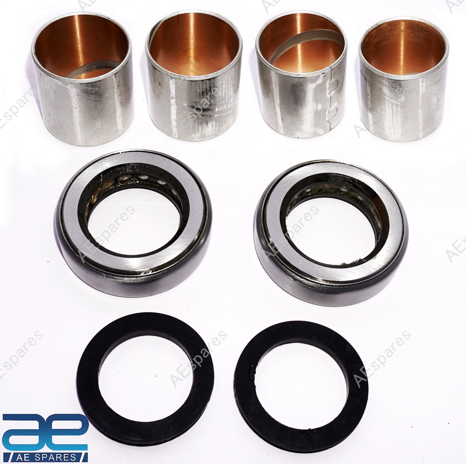 Mandrino Boccola & Kit Cuscinetti Per Ford 2000 3000 2600 3600 Trattore Aes