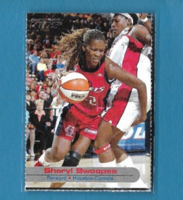 WNBA Sheryl Swoopes RC HOF サインカード 2003 SI Kids SHERYL SWOOPES Sports Card, Houston Comets