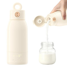 Portable Milk Warmer for Travel 17Oz Large Capacity Baby Milk Warmer Fast Heatin