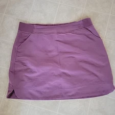 32 Degrees Cool Women's Tech Skort, Mauve, Size M