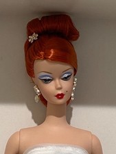 Barbie Platino SUPER RARA Pelirroja Joyeux Edición Limitada Piedra de Seda NRFB MAGNÍFICA