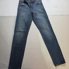 Aeropostale High Rise Jegging Women's Skinny Jeans Medium Wash Blue Size 6 27