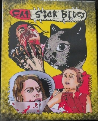 Cat Sick Blues 2015 Blu-ray Wild Eye VinSyn Ltd Ed Slipcase Poster Reg Free NEW
