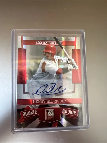2010 Donruss Elite Rookie Extra Edition Autograph #194 Henry Rodriguez Auto /620