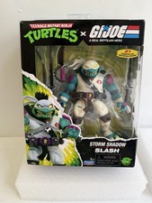 Playmates Toys Turtles x G.I. Joe Storm Shadow & Slash Action Figure New Sealed