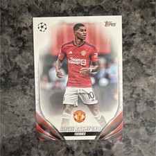 Topps 2023-24 UEFA Club Competitions Marcus Rashford #16 Manchester United FC