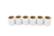 5" in. x 80 Gauge x 1000FT 12 Rolls Mini Stretch Shrink Wrap Film 80 Gauge