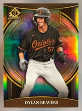 2023 Bowman Baseball Chrome Dylan Beavers Invicta #BI-19 Baltimore Orioles