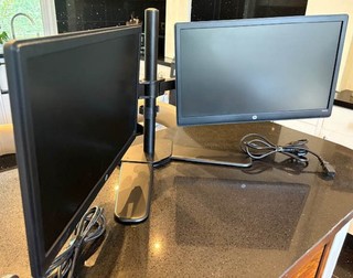 TWIN MONITOR PC SETUP 2x HP (Vert or Horiz)