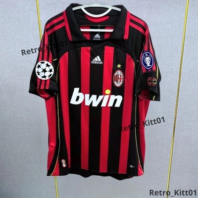 KAKA 22 AC Milan Jersey 2006/2007 Short Sleeve Retro Vintage Shirt