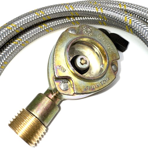 Renforcé Tuyau 1 M Campingaz Bouteille 901,904, 907 Connecteur À 27mm de Gaz - Photo 3 sur 5