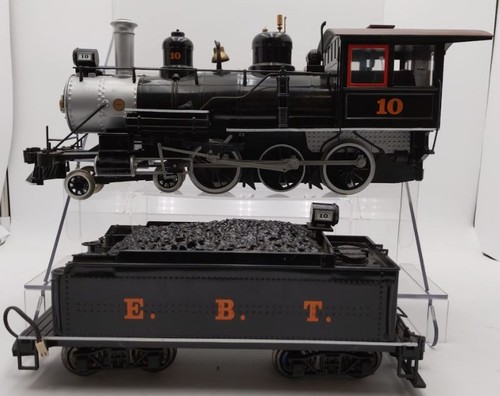 Bachmann 81093 G Gauge East Broad Top 4-6-0 Steam Locomotive & Tender #10 - Bild 3 von 11